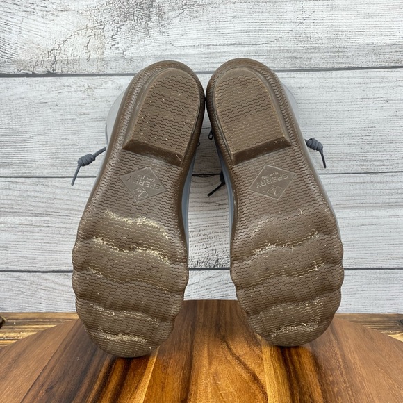 Sperry Saltwater Syren Gulf Quilt Duck Boot Grey Glitter STS84447 Women’s Size 7 - Picture 10 of 11